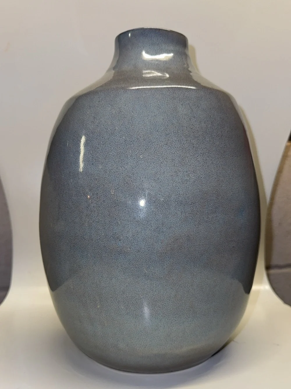 NWT Pottery Barn Reactive Glaze Ombré Blue Vase Decorative Accent/Decor